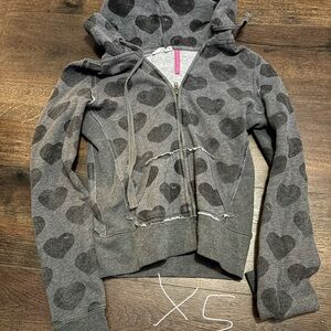 Vintage vs pink hoodie